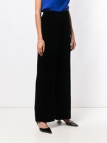Thumbnail for your product : Monse Asymmetrical Velvet Pleated Trousers