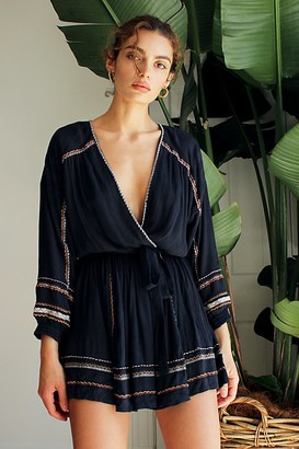 Free People Delilah Embroidered Wrap ...