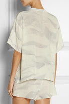 Thumbnail for your product : BASE Range Alabama + Roma printed washed-silk pajama set