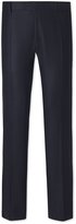 Thumbnail for your product : Charles Tyrwhitt Navy fine stripe Yorkshire Worsted slim fit suit pants