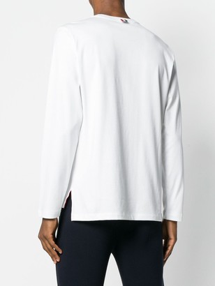 Thom Browne longsleeved fitted T-shirt