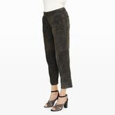 Thumbnail for your product : Club Monaco Zowie Crop Suede Trouser