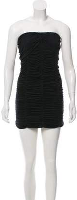 Burberry Sleeveless Mini Dress Black Sleeveless Mini Dress