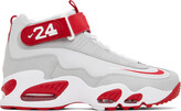 Thumbnail for your product : Nike Gray & Red Air Griffey Max 1 Sneakers