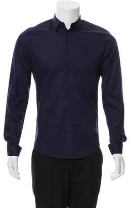 Balenciaga Patterned Button-Up Shirt