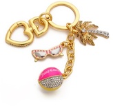 Thumbnail for your product : Juicy Couture Ball Charmy Keychain