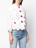 Thumbnail for your product : Dolce & Gabbana cropped lace jacket