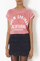 Thumbnail for your product : Topshop Palm Springs Burnout Tee
