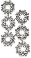 Thumbnail for your product : INC International Concepts Silver-Tone Pavandeacute; Circle Triple Drop Earrings, Created for Macy's