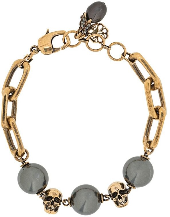 Skull Bead Bracelet | Shop the world's largest collection of fashion 