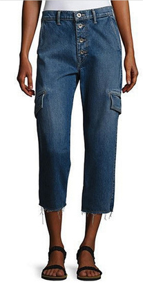 Vince Drop Slouch Cargo Jeans