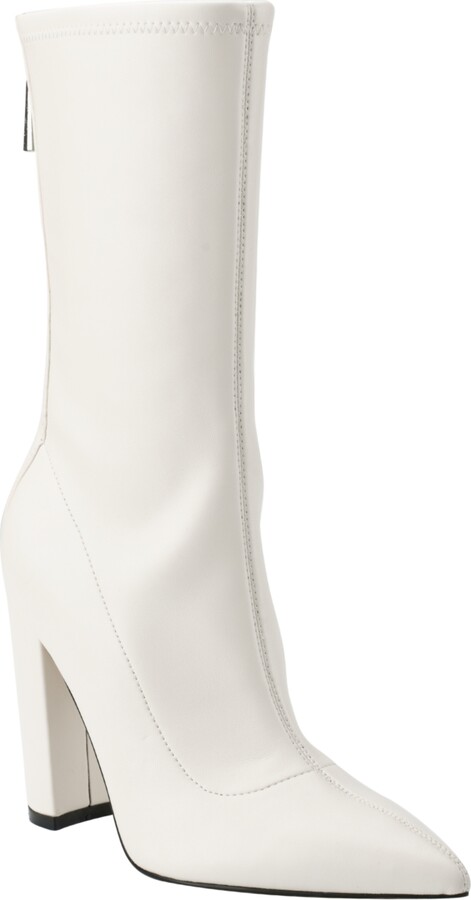 GUESS Women's White Boots on Sale | ShopStyle
