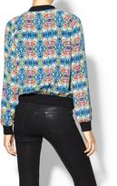 Thumbnail for your product : Juicy Couture Rhyme Los Angeles Mirror Print Bomber Jacket