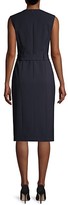 Thumbnail for your product : HUGO BOSS Dadorina Belted Ponte Stretch Dress