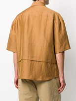 Thumbnail for your product : Chalayan Layered Panel Short-Sleeved Shirt