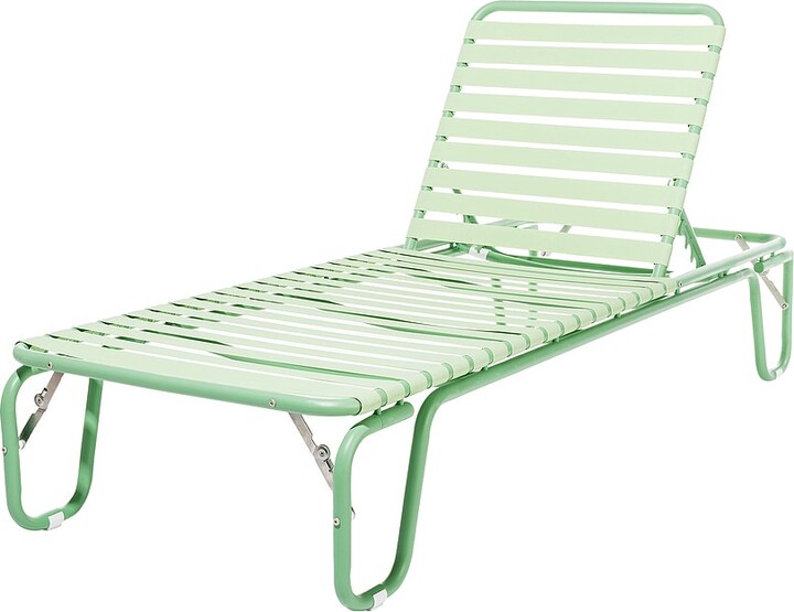 business & pleasure co. Sunliner Lounger in Green