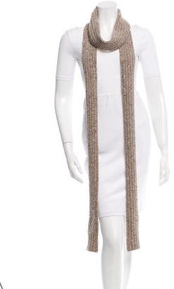 Marc Jacobs Cashmere Rib Knit Stole w/ Tags