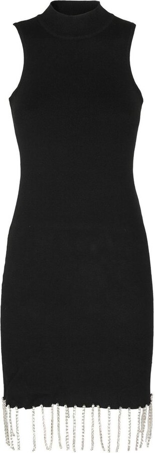 Dodo Bar Or Embellished Turtleneck Sleeveless Dress