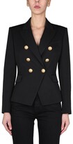 Thumbnail for your product : Balmain Buttoned Long-Sleeved Blazer