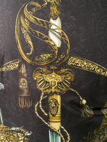 Thumbnail for your product : Dolce & Gabbana sword print bomber jacket