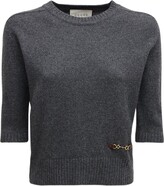 Thumbnail for your product : Gucci Cashmere Knit Top W/ Horsebit