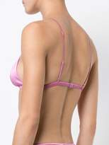 Thumbnail for your product : Fleur Du Mal luxe triangle bra