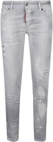 Thumbnail for your product : DSQUARED2 Womens Grey Other Materials Jeans