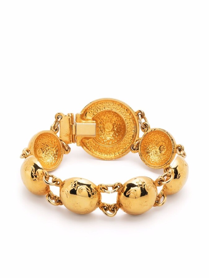 Unique chaîne dorée Sun Moon Star Dieu Bracelet Bijoux Bracelet Bangle 