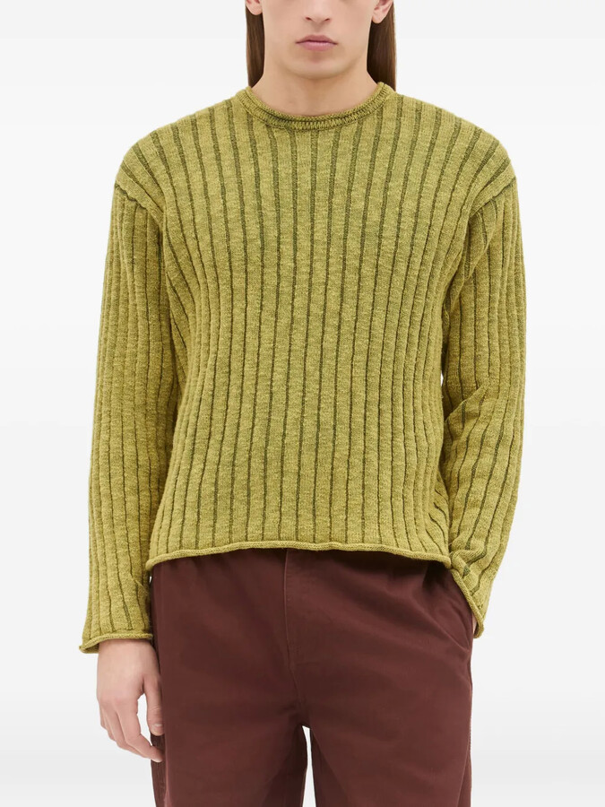 Jason Markk Ribbed Crew-Neck Sweater