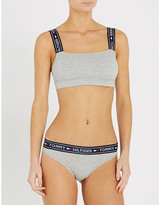 Thumbnail for your product : Tommy Hilfiger The Authentic stretch-cotton bralette