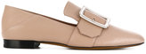 Bally - buckle detail loafers