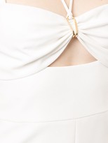 Thumbnail for your product : Dion Lee Cut-Detail Midi Silk Dress