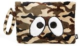 Thumbnail for your product : Camo Mini Cream Patched Clutch