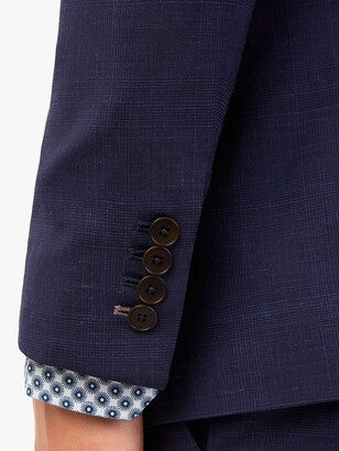 Ted Baker Vale Check Wool Blend Suit Jacket