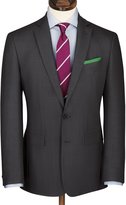 Thumbnail for your product : Burlington Grey windowpane slim fit business suit
