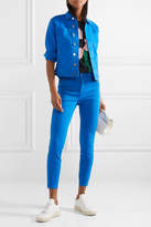 Thumbnail for your product : L'Agence Celine Denim Jacket - Blue