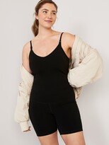 Thumbnail for your product : Old Navy Maternity PowerChill Sleeveless Racerback Bodysuit -- 6-inch inseam