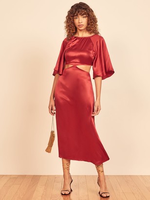 reformation hedi dress