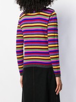 Thumbnail for your product : Ganni Striped Cashmere Jumper