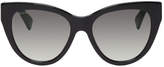 Thumbnail for your product : Gucci Black Soft Cat Eye Sunglasses