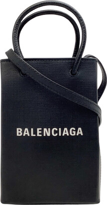 Balenciaga Pink Shiny Hourglass Phone Holder Bag – BlackSkinny