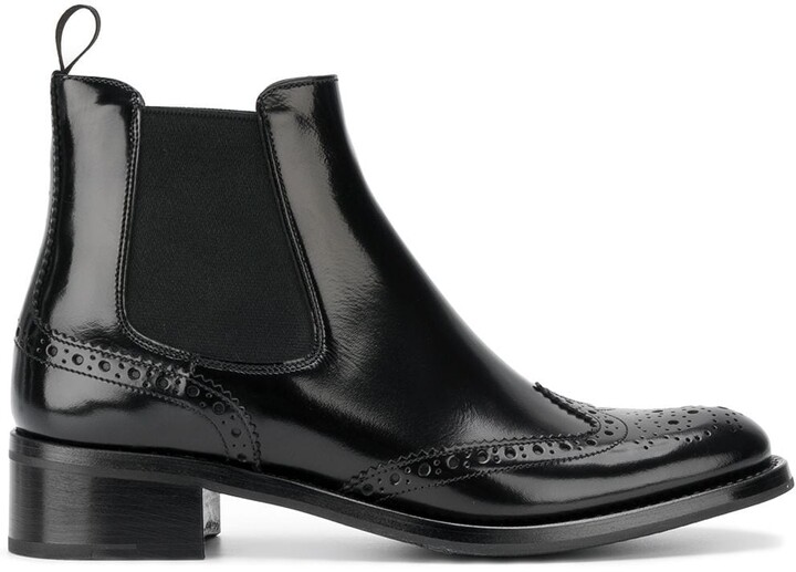 Church's Ketsby 35 brogue Chelsea boots - ShopStyle