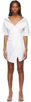 Thumbnail for your product : alexanderwang.t White Gathered Button-Down Dress