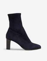 Thumbnail for your product : LK Bennett Kayla stretch-suede ankle boots