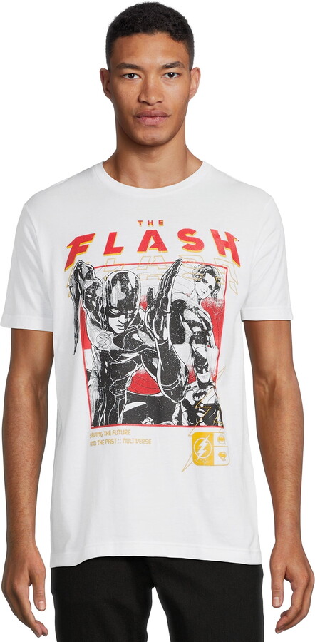 The Flash Men's and Big Men's Graphic Tees, Sizes S - 3XL