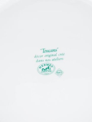 Hermes Toucan Serving Platters & Butter Dish