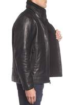 Thumbnail for your product : Andrew Marc Trail Master Leather Jacket with Faux Shearling Lining