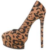 Leopard Platform Heels - ShopStyle