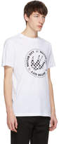 Thumbnail for your product : McQ White Racing Logo T-Shirt