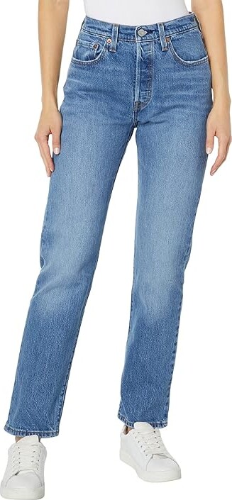 Levi's(r) Womens 501(r) Jeans Women's Jeans Medium Indigo Worn In : 27 30 Cotton/Denim/Elastane